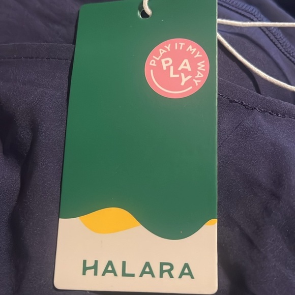 Halara Backless Racerback Side Pocket High Low Flowy Midi Quick Dry Casual Dress - Picture 8 of 9